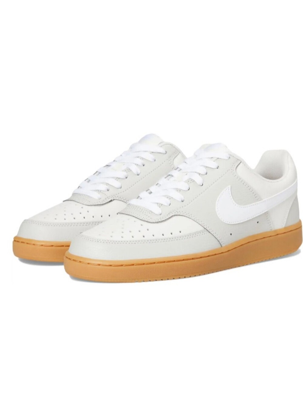 Nike Court Vision Low Phantom Gum Bone NIB NEW 8.5